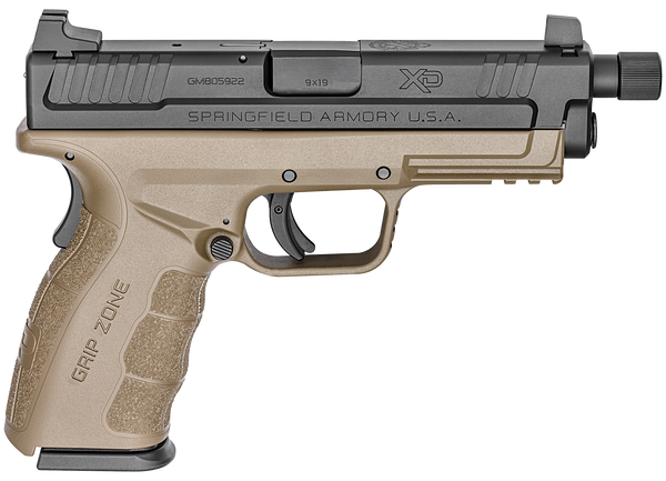 Springfield Armory XDGT9101FDEH XD Mod 2 Single 9mm 4.8" 16+1 FDE Polymer Grip FDE