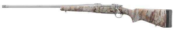 Ruger 47174 Hawkeye FTW Hunter Bolt 6.5 Creedmoor 24" MB 4+1 Laminate Natural Gear Camo Stk Stainless Steel