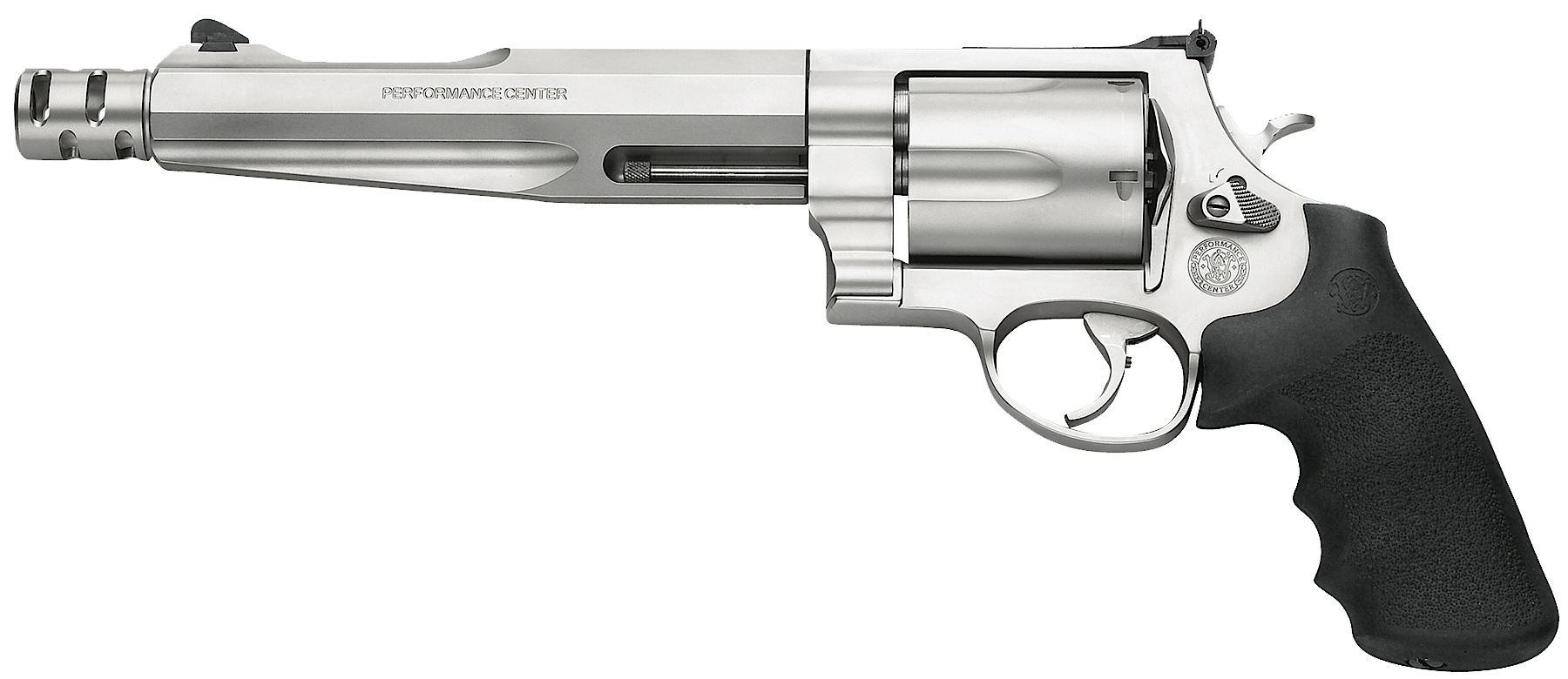 Smith & Wesson 170299 500 Performance Center Single/Double 500 Smith & Wesson 7.5" 5 Black Synthetic Stainless