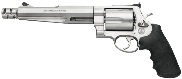 Smith & Wesson 170299 500 Performance Center Single/Double 500 Smith & Wesson 7.5" 5 Black Synthetic Stainless