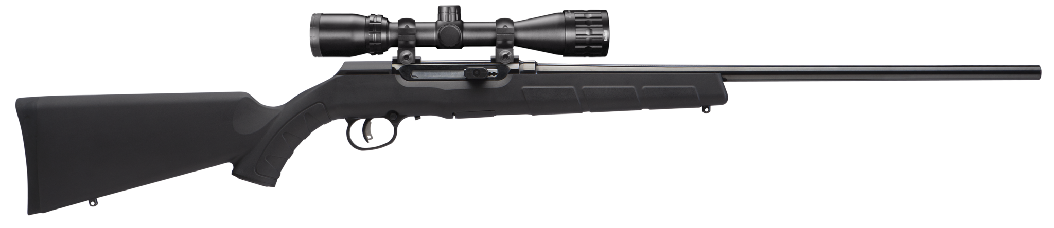 Savage 47011 A17 XP with Scope Semi-Automatic 17 HMR 22" 10+1 Synthetic Black Stk Black