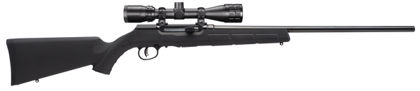 Savage 47011 A17 XP with Scope Semi-Automatic 17 HMR 22" 10+1 Synthetic Black Stk Black