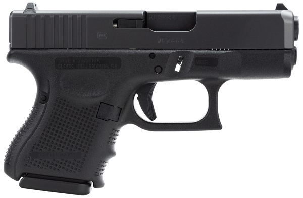 Glock PG2650201 G26 Gen 4 9mm 3.46" 10+1 FS Modular Backstrap Black