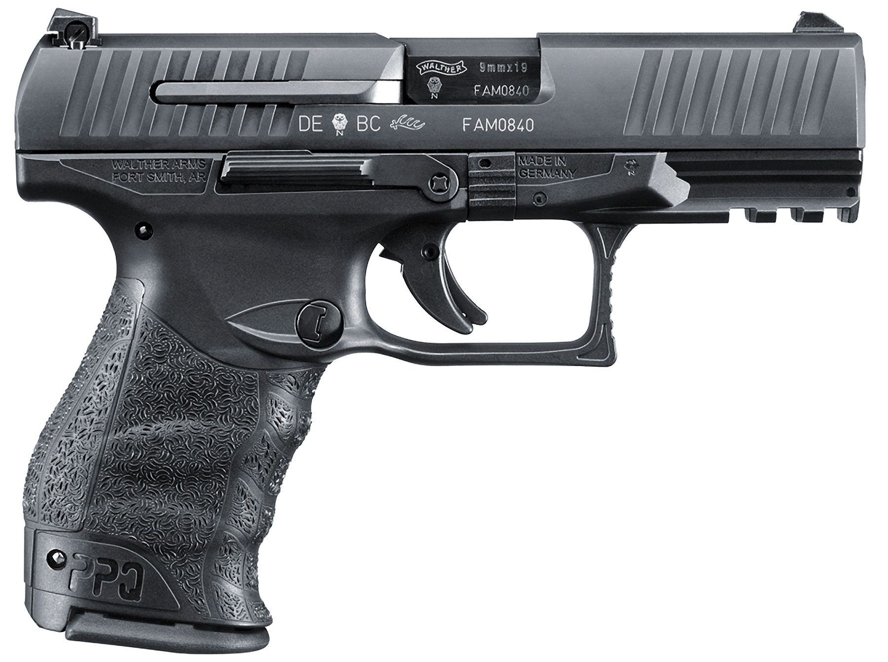 Walther 2796066 PPQ M2 DAO 9mm 4" 15+1 Black Poly Grip/Frame Black