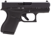 Glock UI4250201 G42 380 ACP 3.25" 6+1 FS Poly Grip/Frame Black
