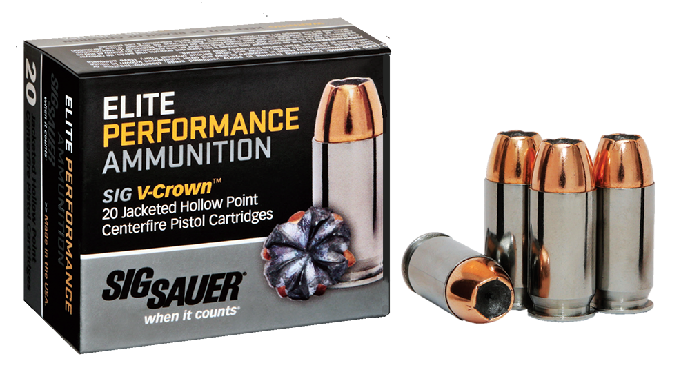 Sig Sauer E357S1-20 Elite Performance V-Crown 357 Sig Sauer JHP 125 GR 20Bx/10Cs