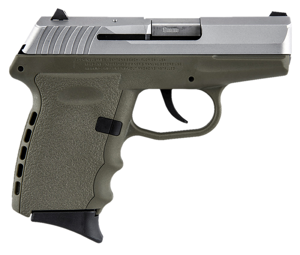 SCCY Industries CPX2TTDE CPX-2 Double 9mm 3.1" 10+1 Flat Dark Earth Polymer Grip/Frame Grip Stainless Steel