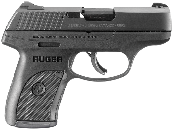 Ruger 3235 LC9s Standard DAO 9mm 3.1" 7+1 Blk Poly Grip/Frame Blued