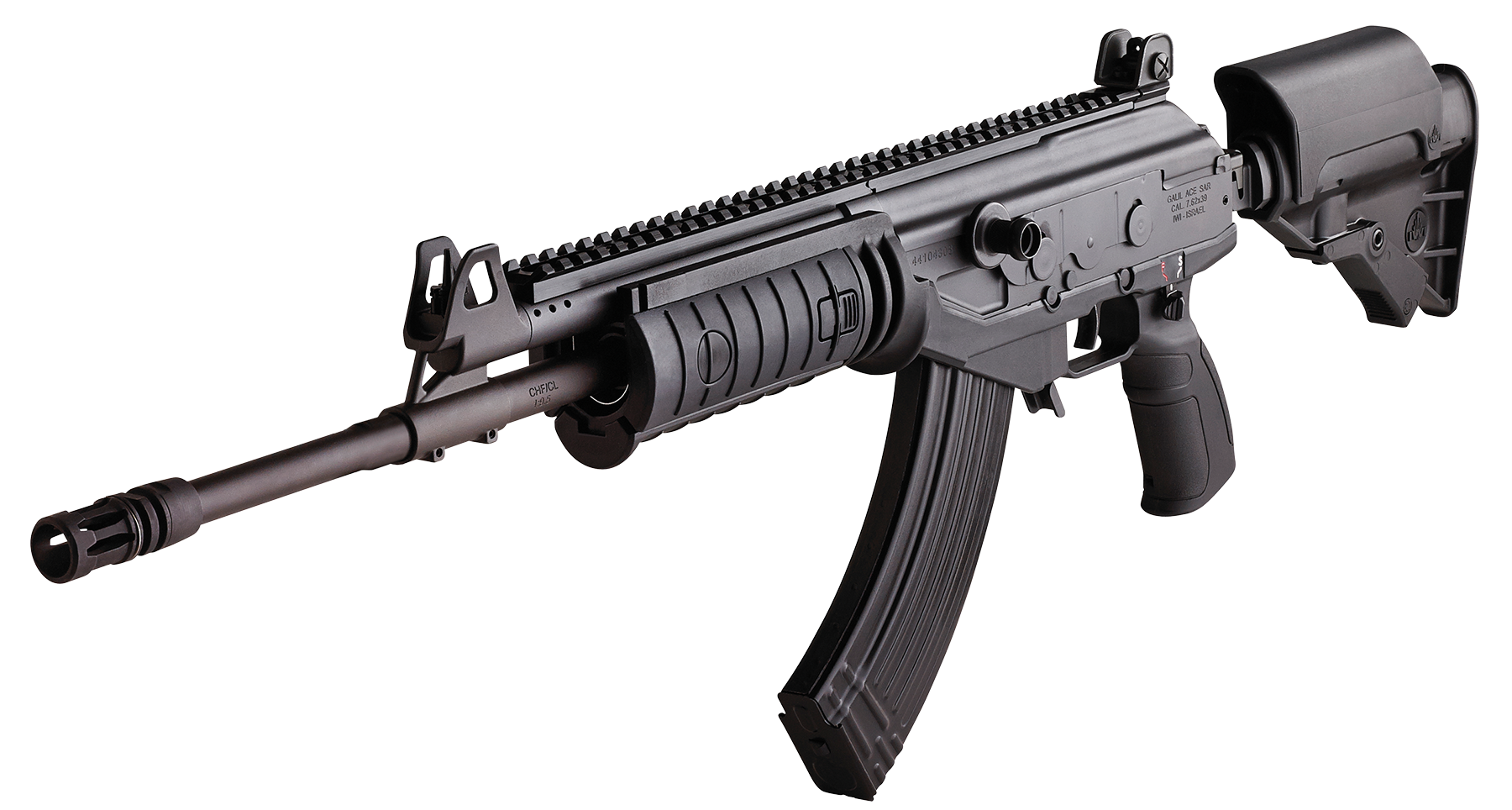 IWI US GAR1651 Galil Ace Semi-Automatic 308 Winchester/7.62 NATO 16" 20+1 Adjustable Folding Black Stk Black