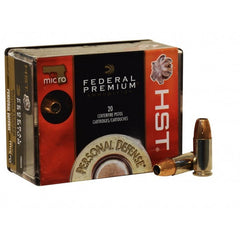 Federal Premium 9m Jacketed Hollow Point 20 Bx/ 10 Cs